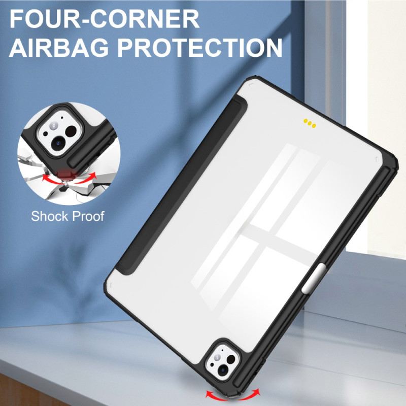 iPad Pro 13 (2025) Transparente Hülle Aus Kunstleder