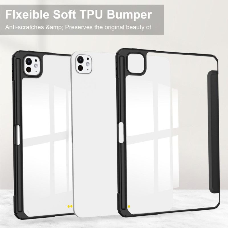 iPad Pro 13 (2025) Transparente Hülle Aus Kunstleder