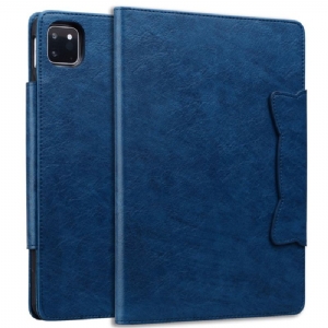 Lederhüllen iPad Pro 13 (2025) Magnetverschluss Mit Katzenmotiv