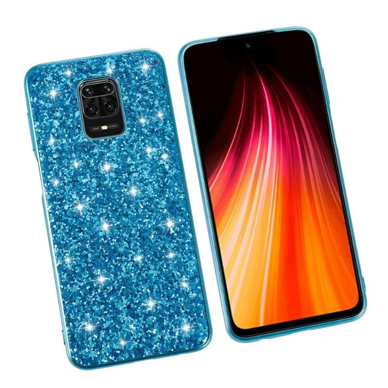 Handyhülle Für Xiaomi Redmi Note 9S / Redmi Note 9 Pro Glamour Strass Pailletten