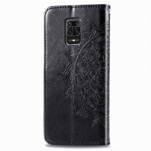 Lederhüllen Für Xiaomi Redmi Note 9S / Redmi Note 9 Pro Anti-Sturz Mandala-kartenhalter