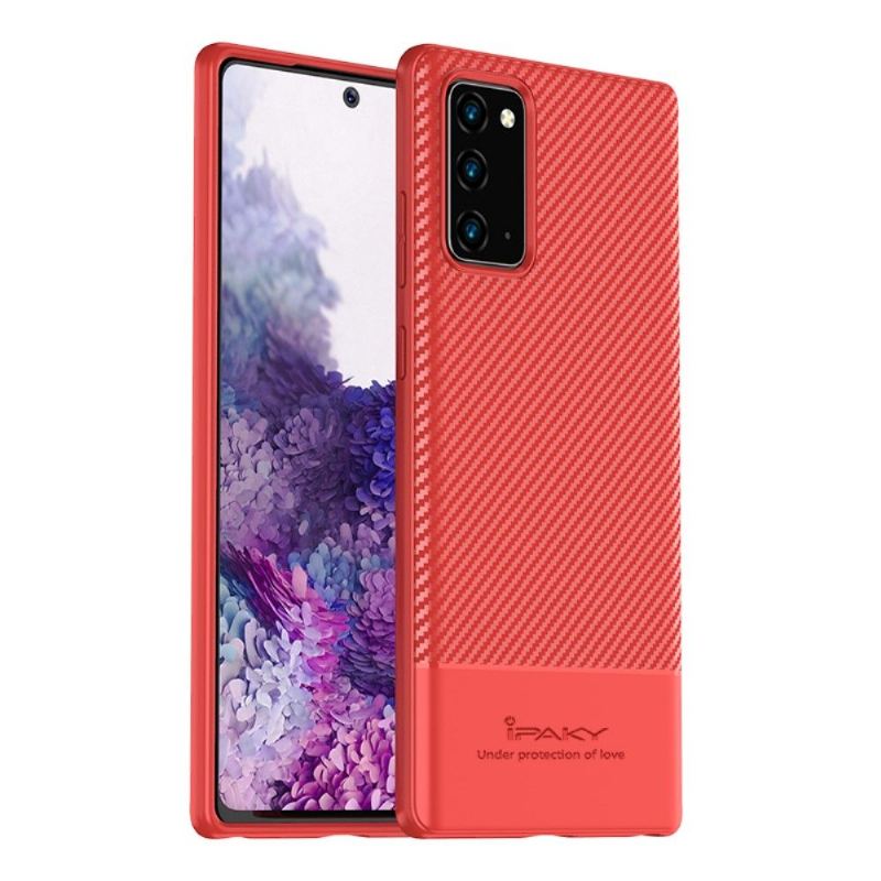 Hülle Für Samsung Galaxy Note 20 Ipaky Flexibler Kohlenstoff