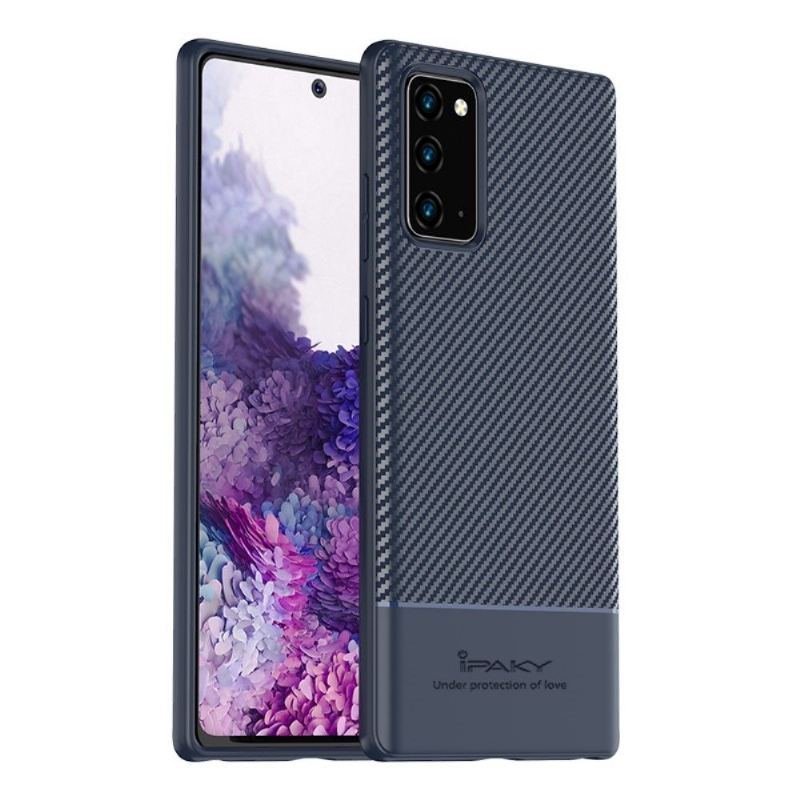 Hülle Für Samsung Galaxy Note 20 Ipaky Flexibler Kohlenstoff