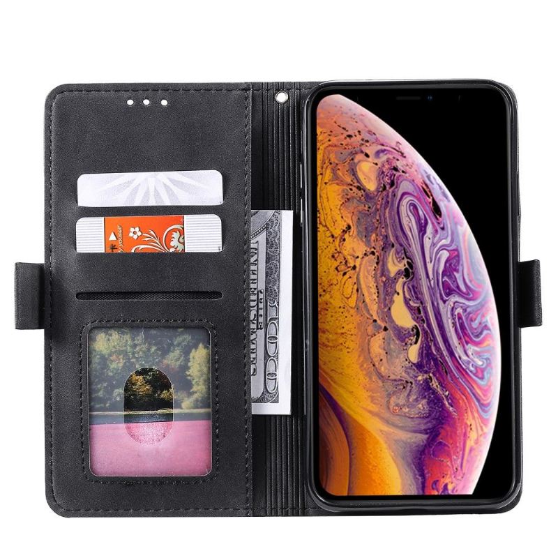 Flip Case Für iPhone X / XS Brieftasche Vintage Tasche