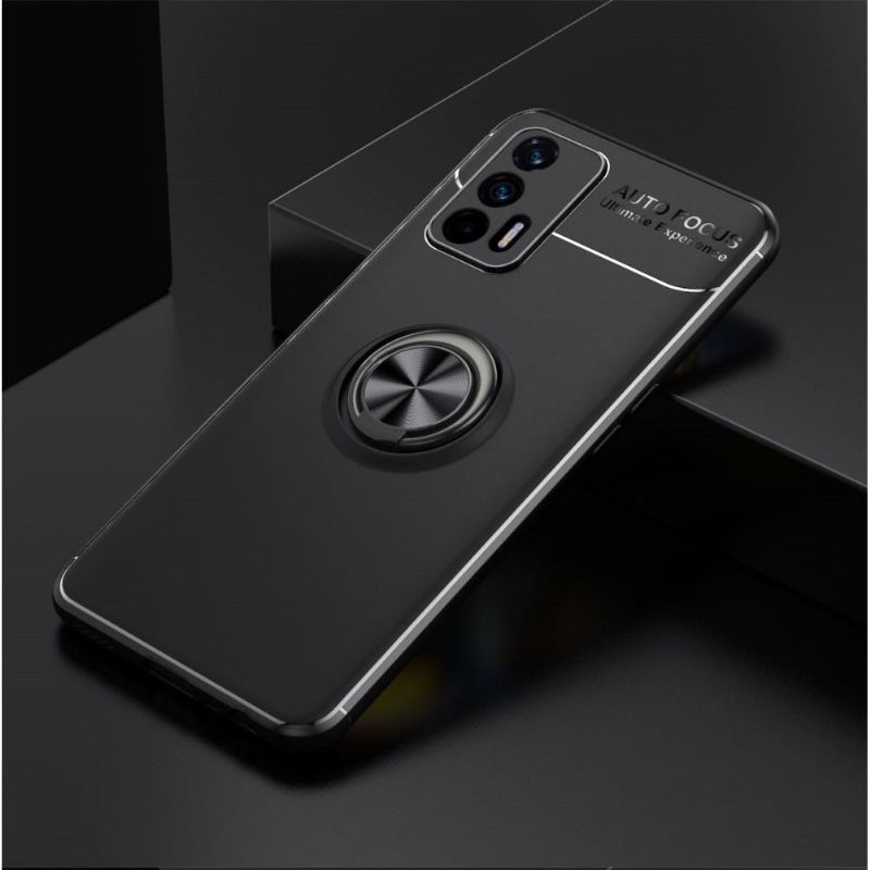 Hülle Für Realme GT 5G Silikon Mit Drehbarer Halterung