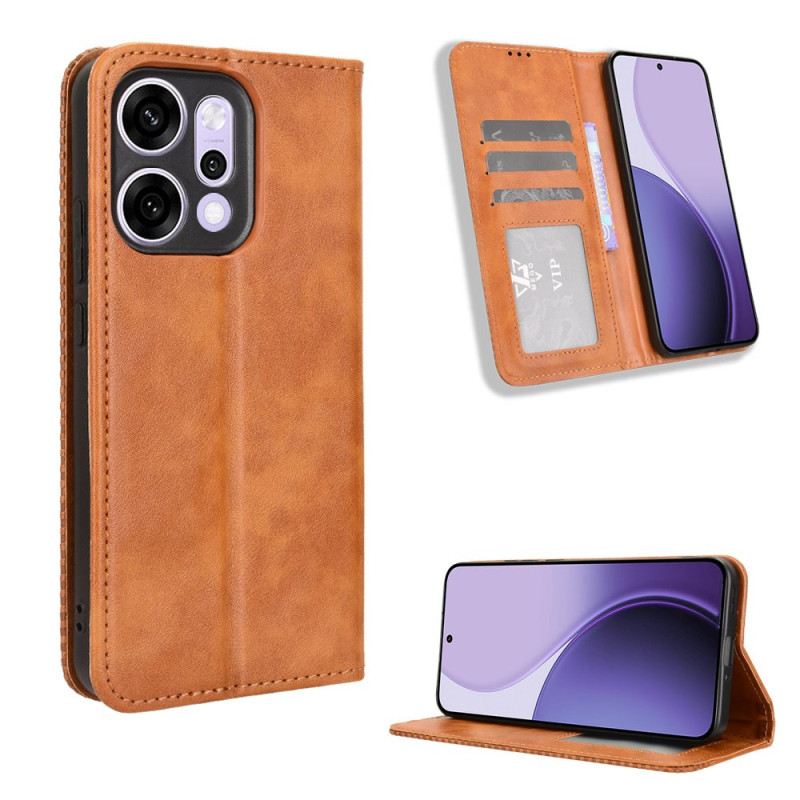 Flip Case Oppo Reno 14 Pro 5g Vintage-bordüre
