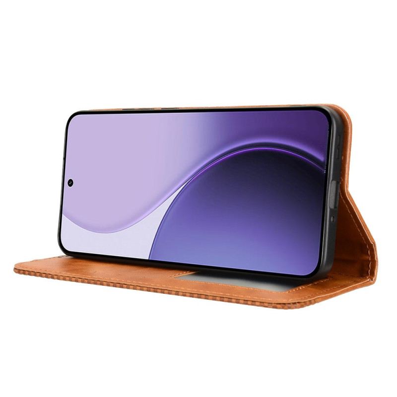 Flip Case Oppo Reno 14 Pro 5g Vintage-bordüre