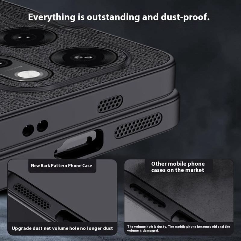 Hülle Oppo Reno 14 Pro 5g Handyhülle Holzstruktur