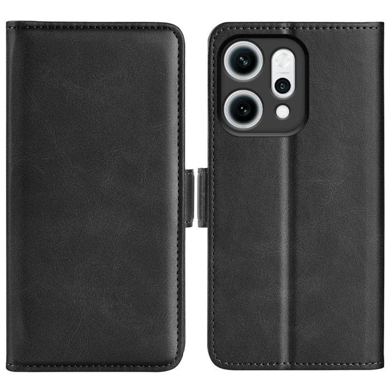 Lederhüllen Für Oppo Reno 14 Pro 5g Doppelverschluss
