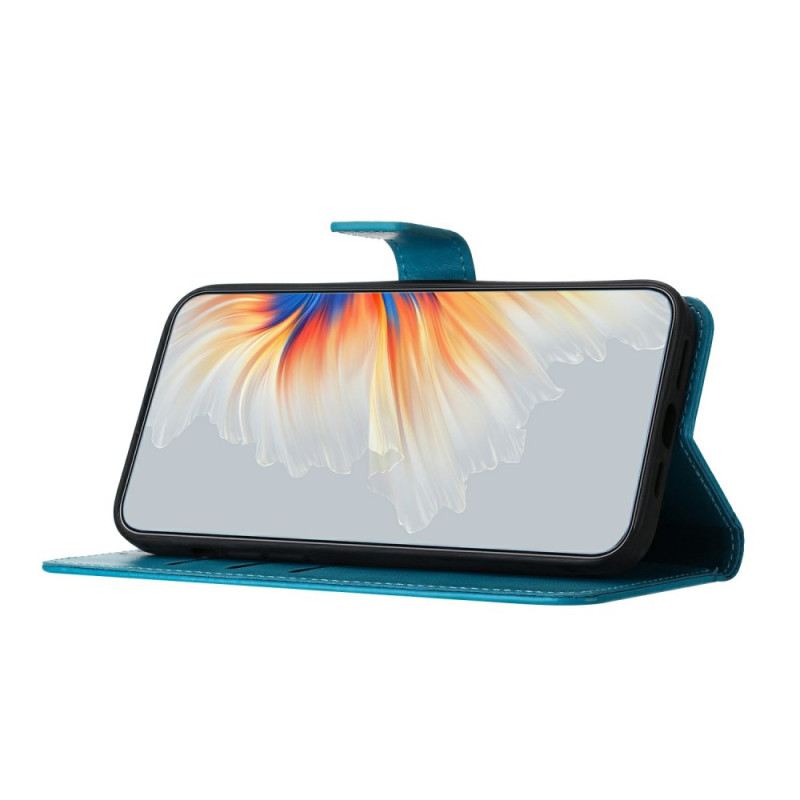 Lederhüllen Oppo Reno 14 Pro 5g Handyhülle Blumen-mandala