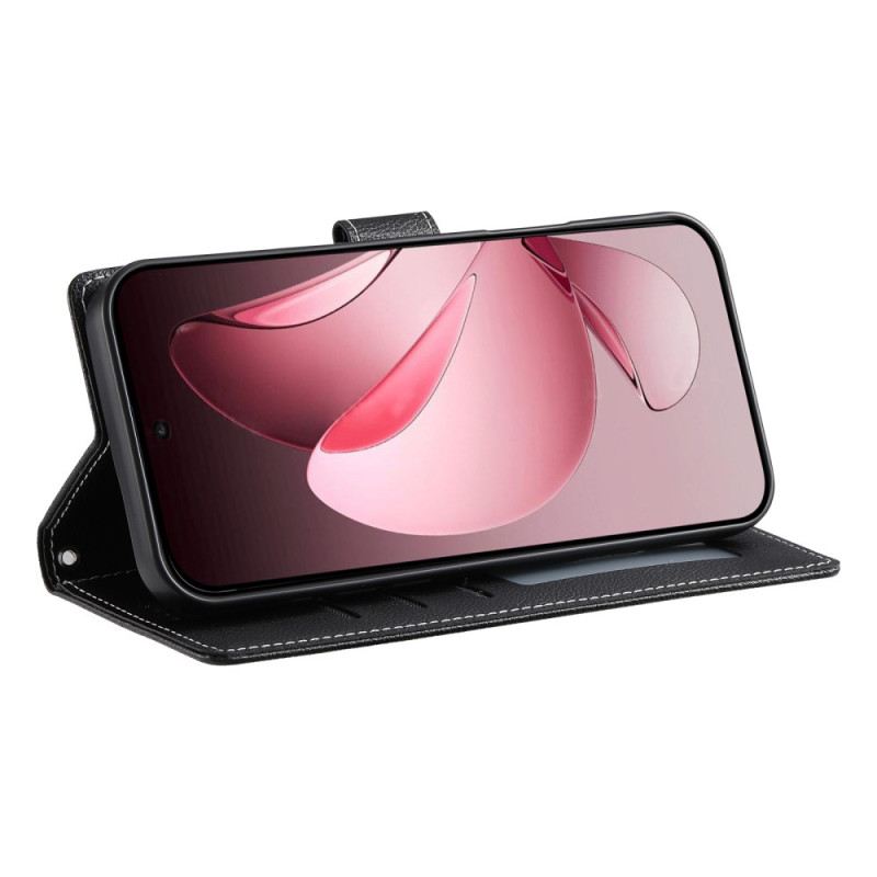 Lederhüllen Oppo Reno 14 Pro 5g Handyhülle Glatte Lederoptik