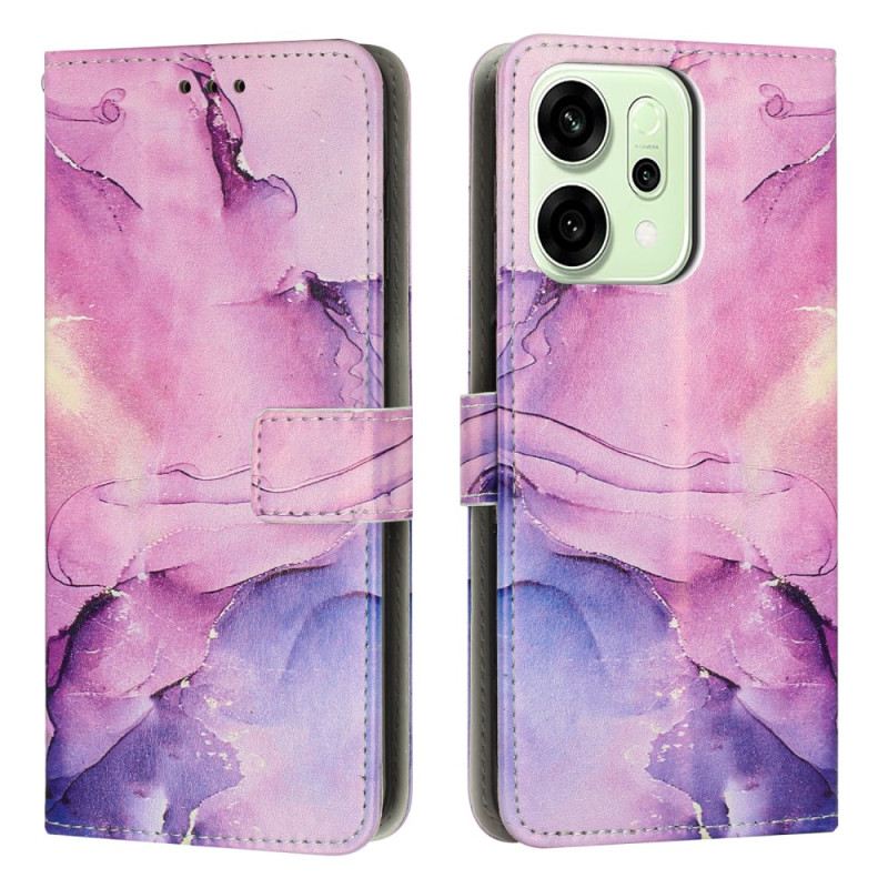 Lederhüllen Oppo Reno 14 Pro 5g Marmormuster
