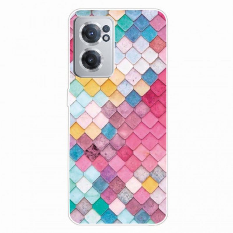 Hülle Für OnePlus Nord CE 2 5G Neonwürfel