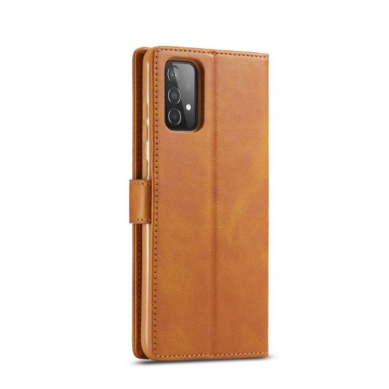 Case Für Samsung Galaxy A52 5G / A52 4G / A52s 5G Flip Case Ledereffekt Lc.imeeke