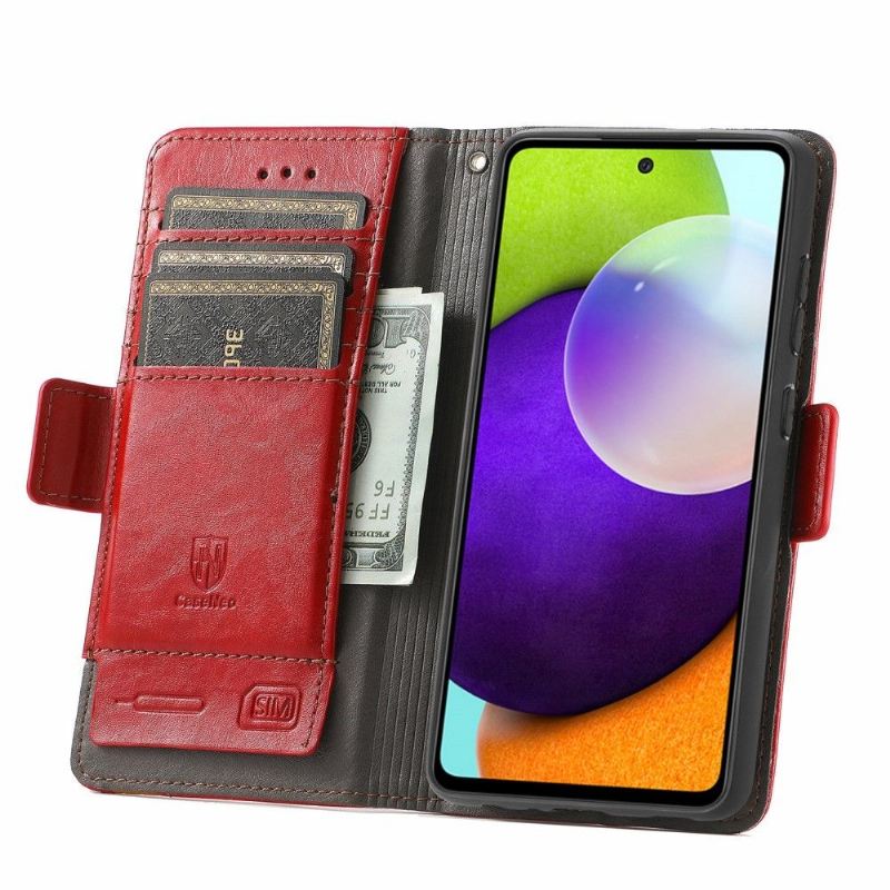 Flip Case Für Samsung Galaxy A52 5G / A52 4G / A52s 5G Flip Case Geschäft Umdrehen