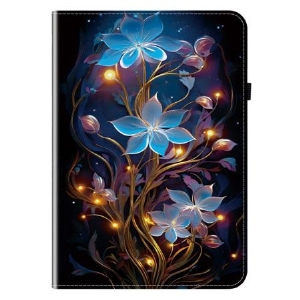 Case Samsung Galaxy Tab S11 Blaue Blumen