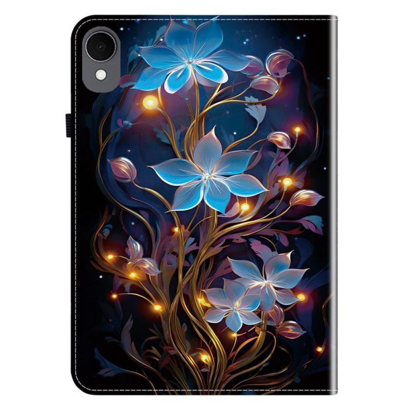 Case Samsung Galaxy Tab S11 Blaue Blumen
