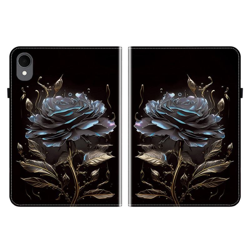 Case Samsung Galaxy Tab S11 Handyhülle Schwarze Rose