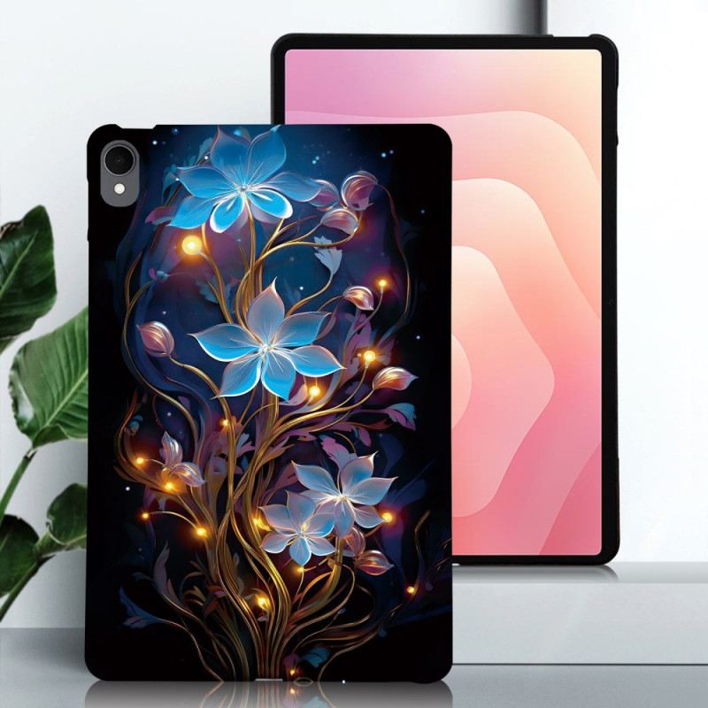 Hülle Für Samsung Galaxy Tab S11 Blaue Blumen