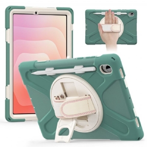 Hülle Samsung Galaxy Tab S11 Extrem Robust Mit Stifthalter Und Schultergurt Tragegurt