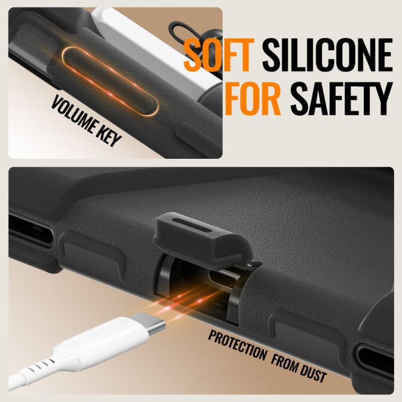 Hülle Samsung Galaxy Tab S11 Handyhülle Dreifacher Schutz Mit Ringhalter