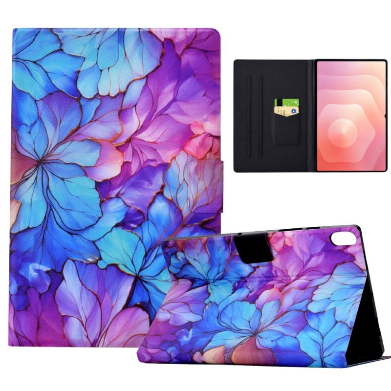 Lederhüllen Für Samsung Galaxy Tab S11 Blumenmuster