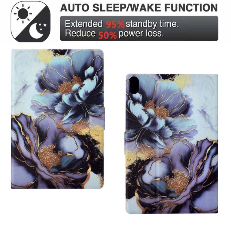 Lederhüllen Für Samsung Galaxy Tab S11 Pfingstrosen