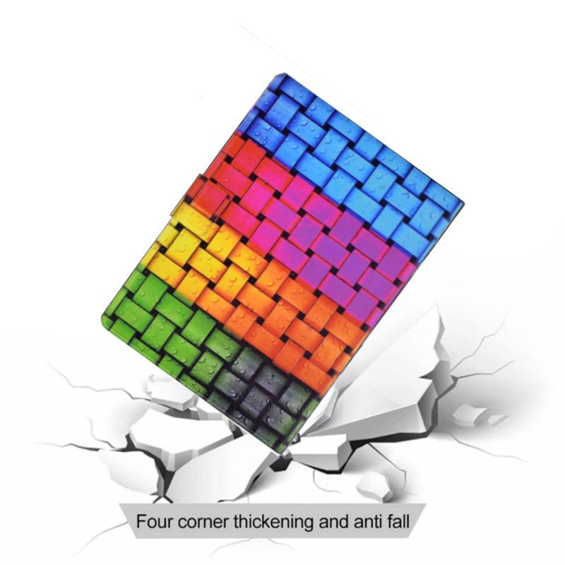 Lederhüllen Samsung Galaxy Tab S11 Handyhülle Geflochtenes Muster