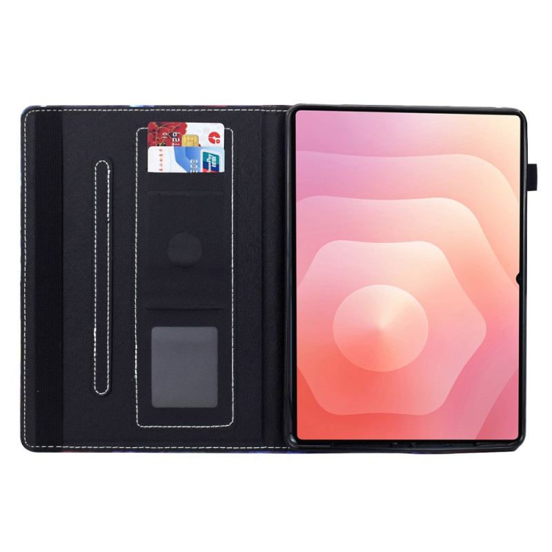 Lederhüllen Samsung Galaxy Tab S11 Handyhülle Tiger