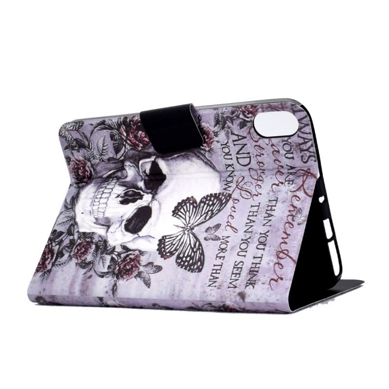 Lederhüllen Samsung Galaxy Tab S11 Handyhülle Totenkopf