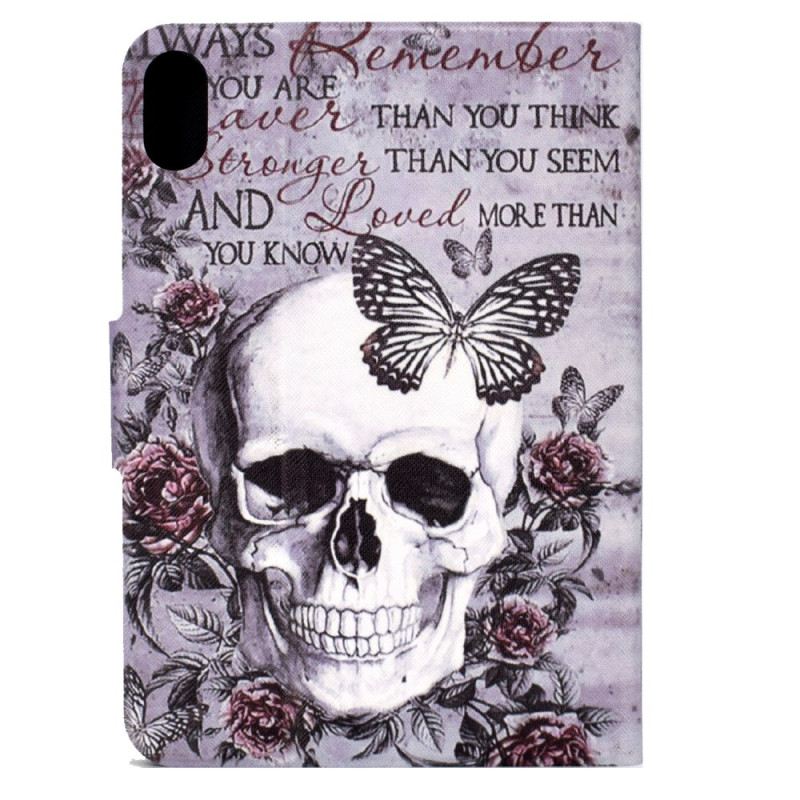 Lederhüllen Samsung Galaxy Tab S11 Handyhülle Totenkopf