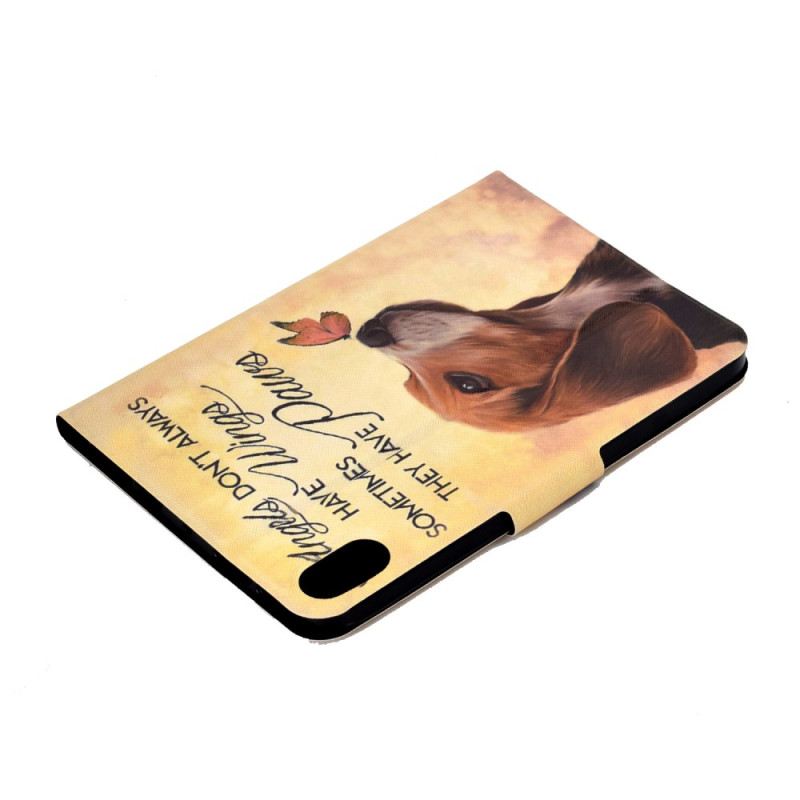 Lederhüllen Samsung Galaxy Tab S11 Hund Und Schmetterling