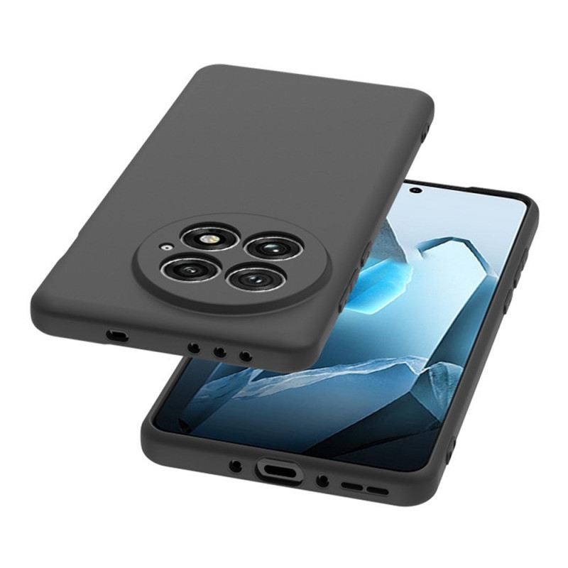 Hülle Für Oneplus 13 2-in-1 Displayschutzfolie: Mattes Silikon Mit Displayschutzfolie Aus Gehärtetem Glas