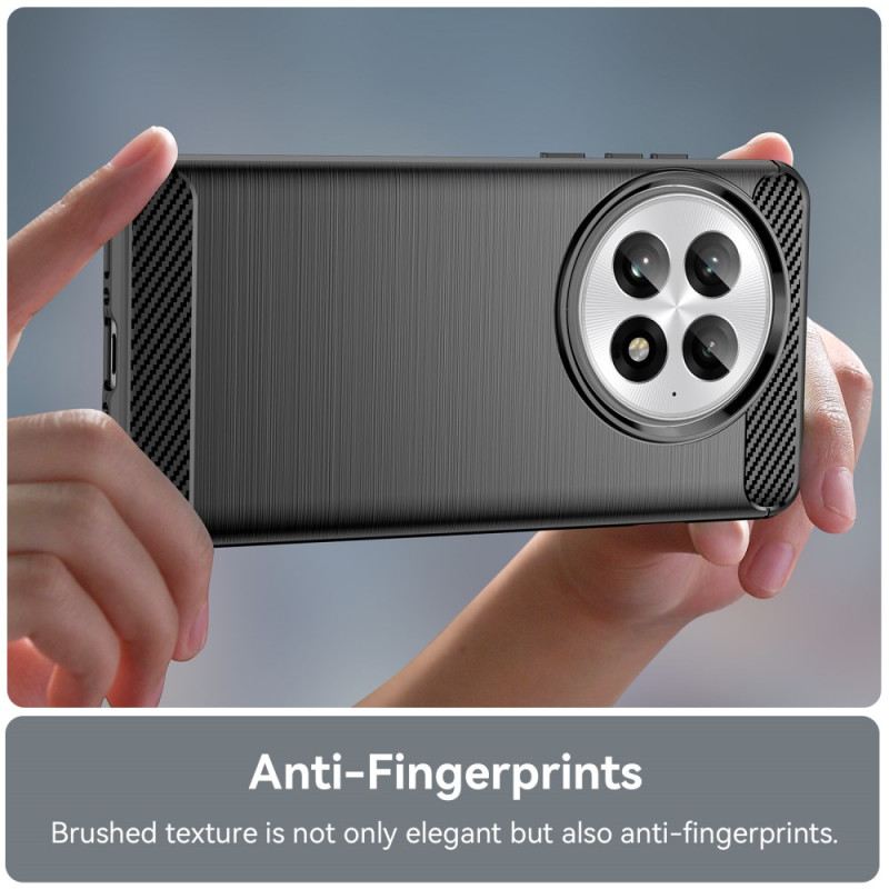 Hülle Für Oneplus 13 Gebürstete Kohlefaser