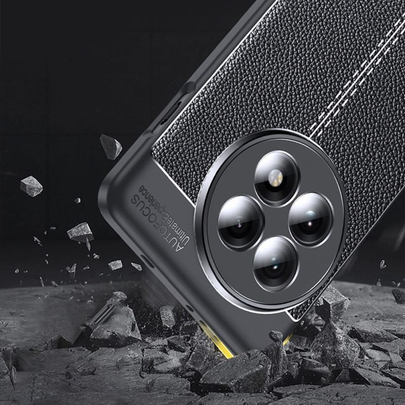 Hülle Oneplus 13 Flexible Litschi-textur