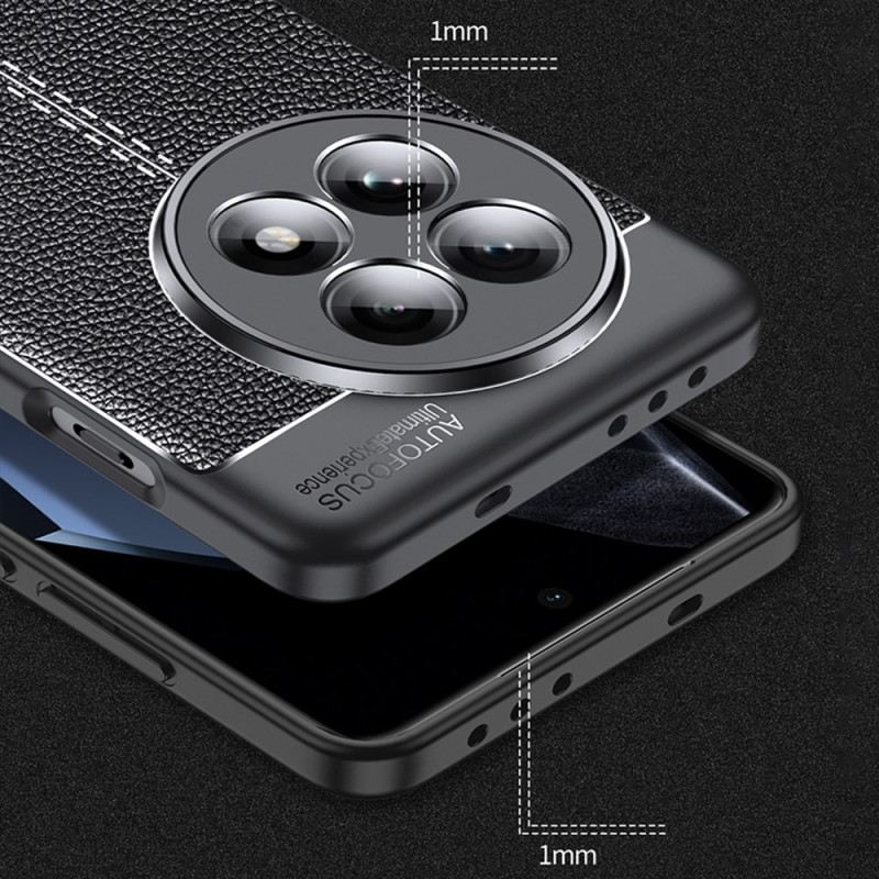 Hülle Oneplus 13 Flexible Litschi-textur