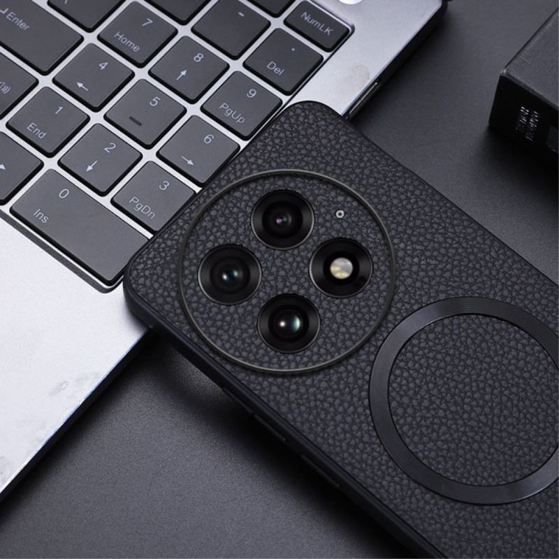 Hülle Oneplus 13 Strukturiertes Kunstleder Magsafe-kompatibel