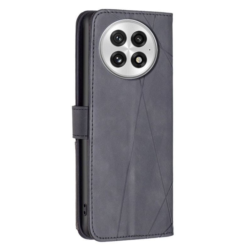 Lederhüllen Für Oneplus 13 Abeel Geometrisches Muster