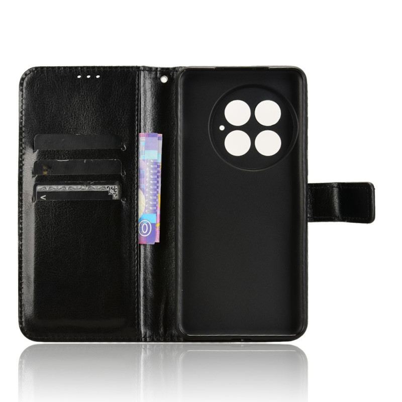 Lederhüllen Für Oneplus 13 Auffälliges Kunstleder