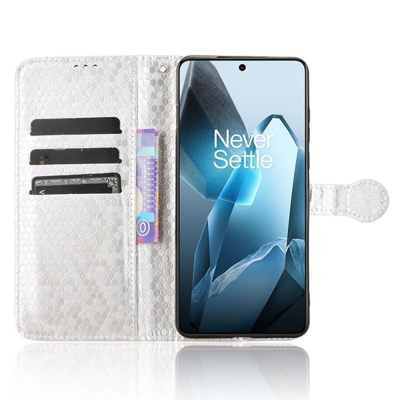 Lederhüllen Für Oneplus 13 Glänzende Punkte