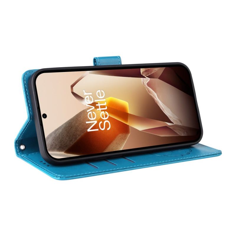 Lederhüllen Oneplus 13 Blumenmuster