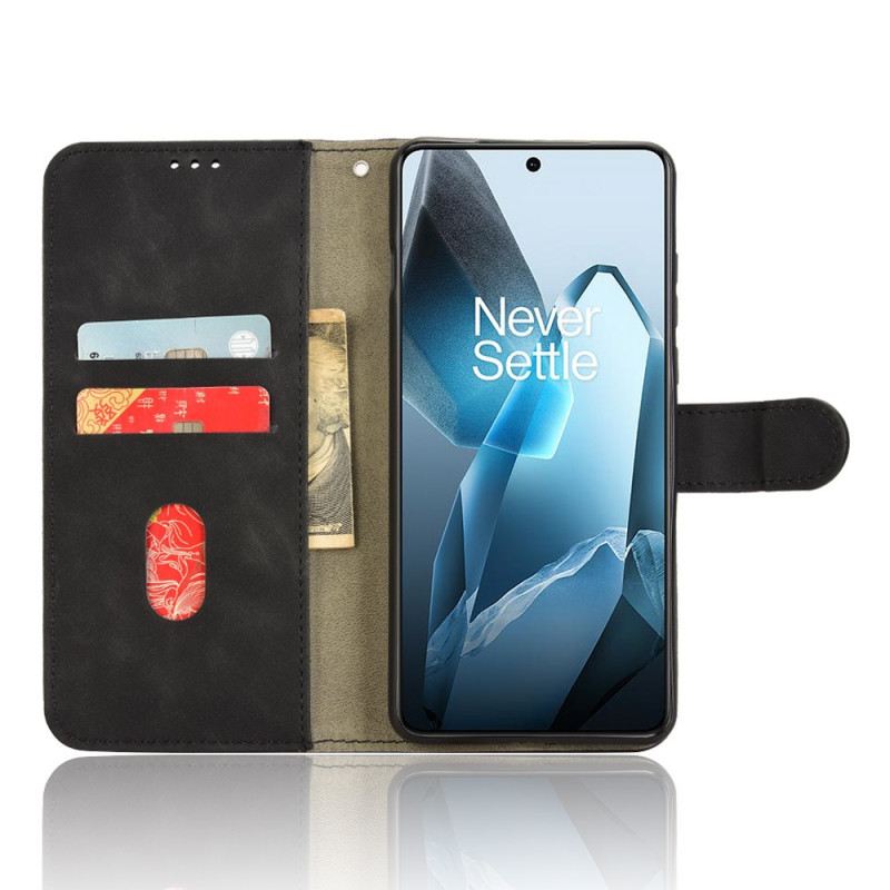 Lederhüllen Oneplus 13 Handyhülle Wildlederoptik