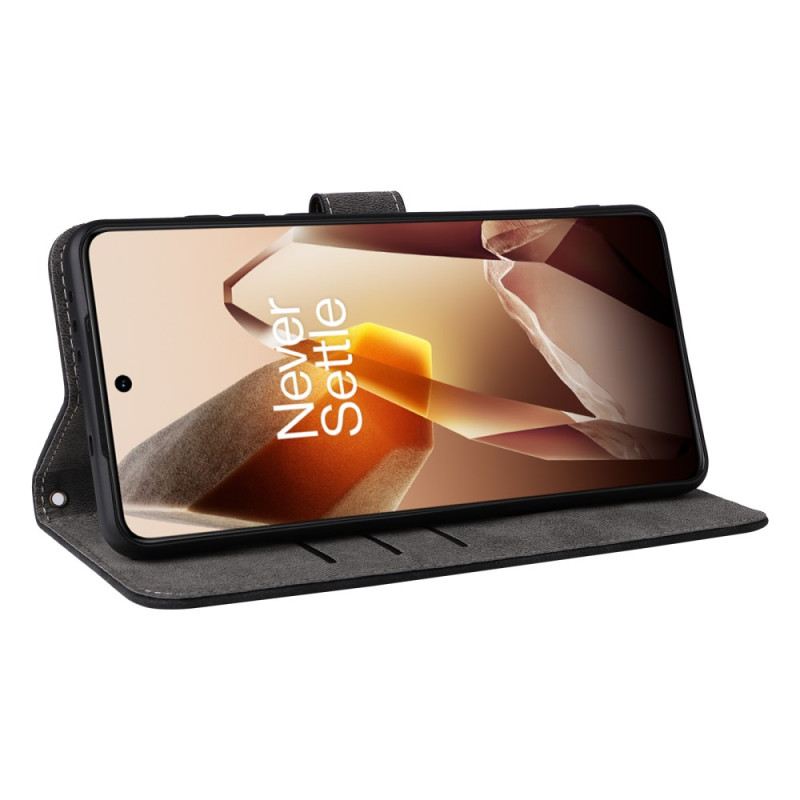 Lederhüllen Oneplus 13 Wildleder-effekt Mit Rfid-schutz