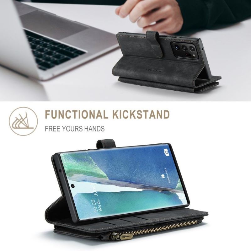 Lederhüllen Für Samsung Galaxy Note 20 Ultra Kartenhalter Der C30-serie