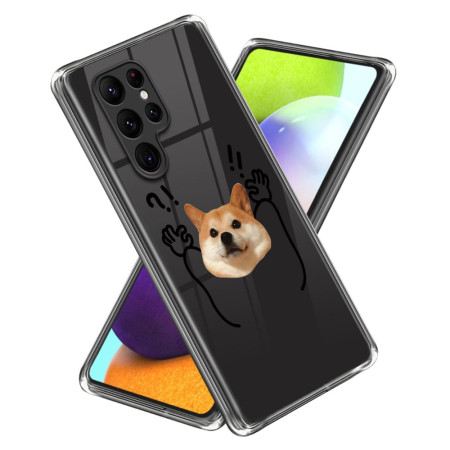 Hülle Samsung Galaxy S24 Ultra 5g Hund Mit Hohen Pfoten