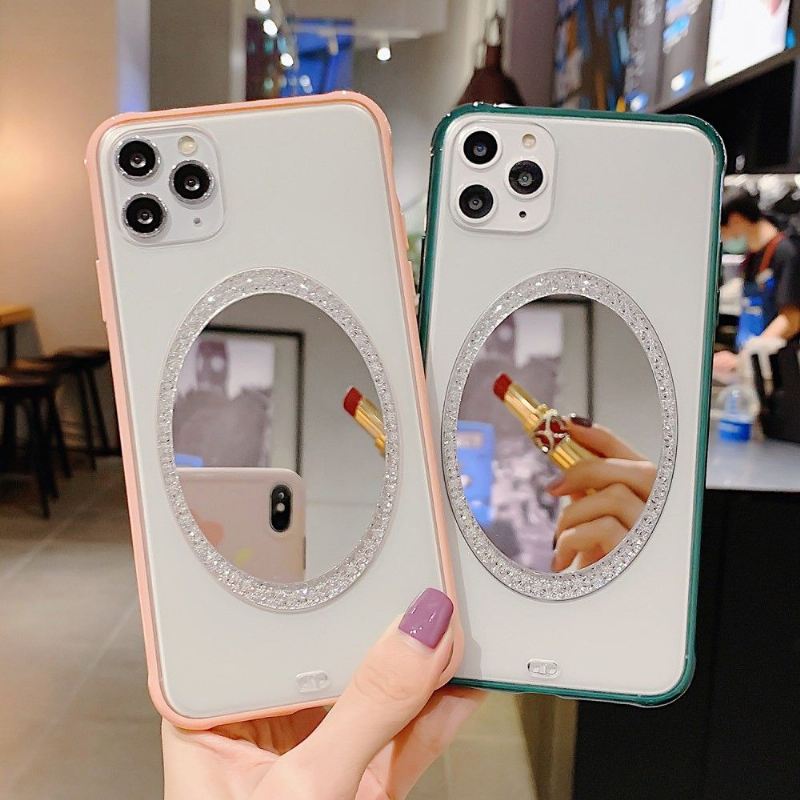 Handyhülle Für iPhone 12 Pro Max Schutzhülle Kosmetikspiegel