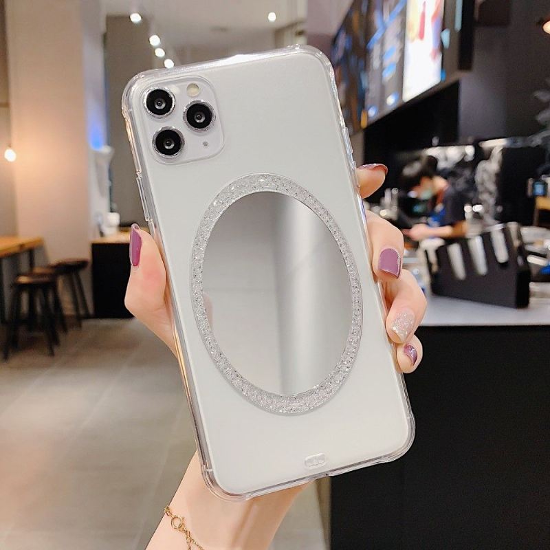 Handyhülle Für iPhone 12 Pro Max Schutzhülle Kosmetikspiegel