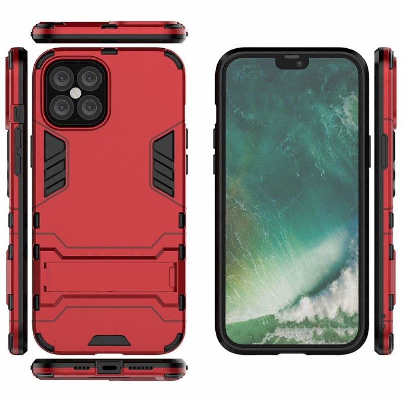 Hülle Für iPhone 12 Pro Max Cool Guard Stoßfest Mit Integriertem Ständer
