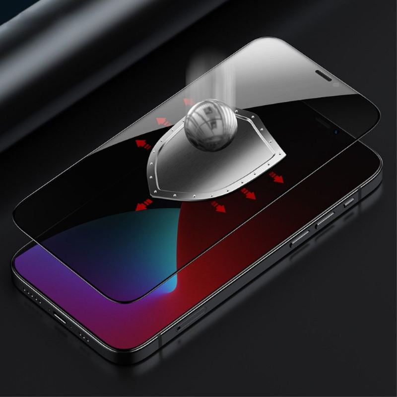 iPhone 12 Pro Max Displayschutzfolie Aus Gehärtetem Glas Und Blickschutzfilter
