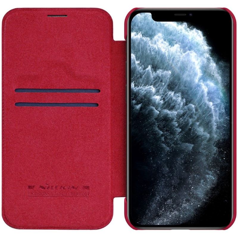 Lederhüllen Für iPhone 12 Pro Max Qin-leder-effekt
